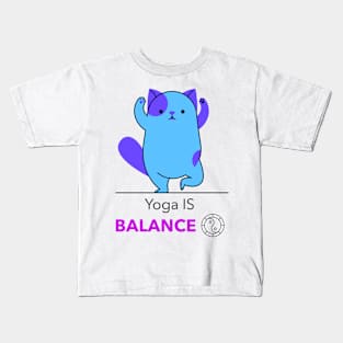 Yoga IS Balance Kids T-Shirt